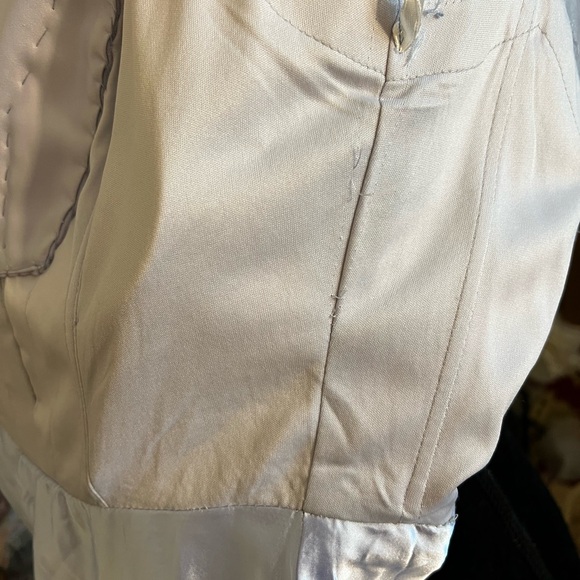 Silver Lace Bridal Gown - Picture 12 of 16